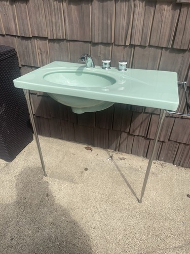 Vtg mid century jadeite ming - century,